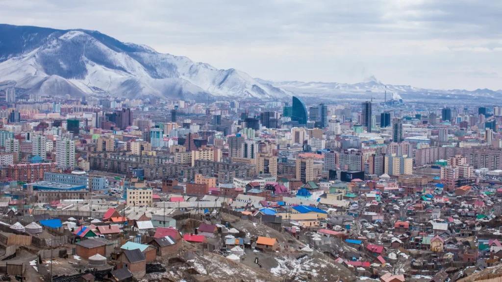 Ulaanbaatar capital of Mongolia